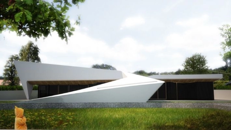 Exterior, Multi-unit Residential Buildings, Futuristic