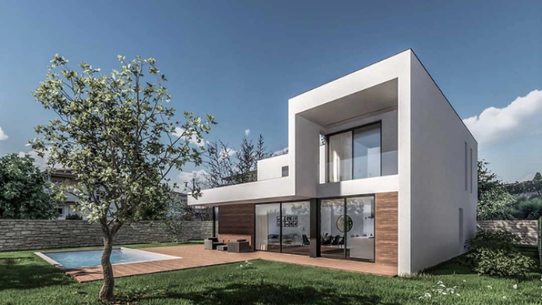 Feasibility Studies, Single-Family Homes, Swimming Pools, New Build, Minimalist, Contemporary, modern