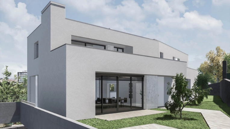 Feasibility Studies, Single-Family Homes, Exterior, New Build, Minimalist, Contemporary, modern