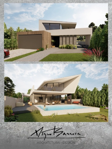 Feasibility Studies, Single-Family Homes, Passive House / Eco-friendly, Exterior, New Build, Minimalist, Futuristic