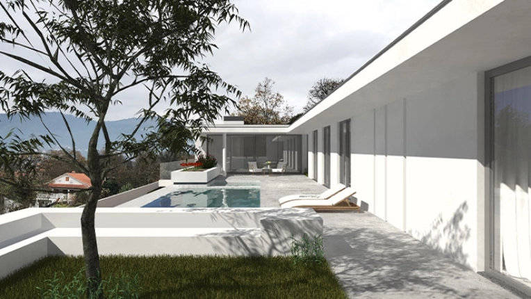 Project Management, Landscape Design, Patios & Terraces, Single-Family Homes, Passive House / Eco-friendly, Exterior, Swimming Pools, New Build, Extension, Renovation, Contemporary, modern